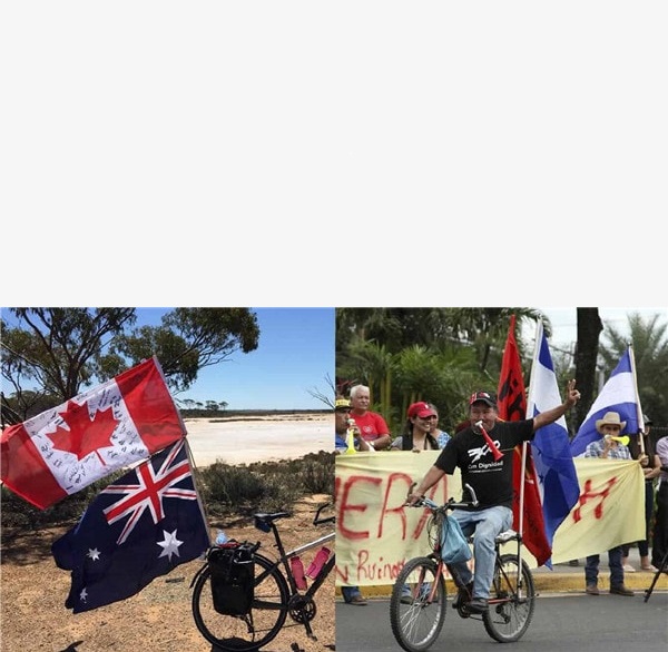 bike flag holder