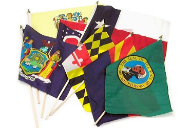 stick flags