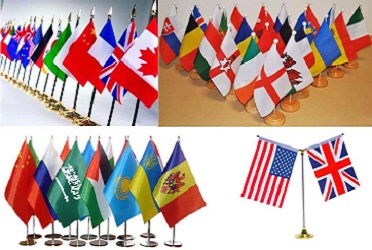 desk flags