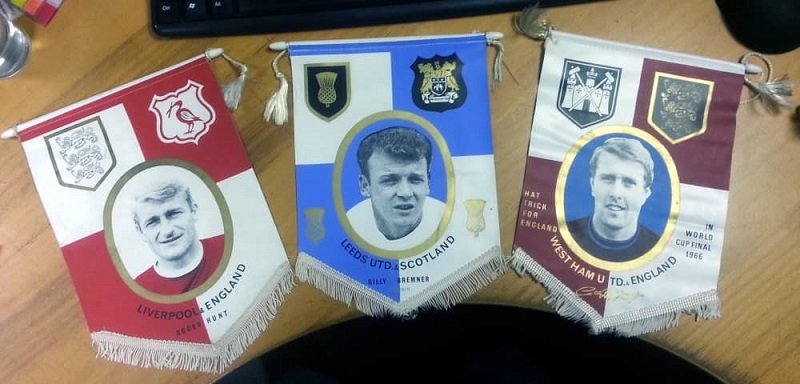 Soccer pennants/Heat Transfer Printing in Full Color- any complex colors